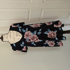 Show Me Your Mumu black floral dress